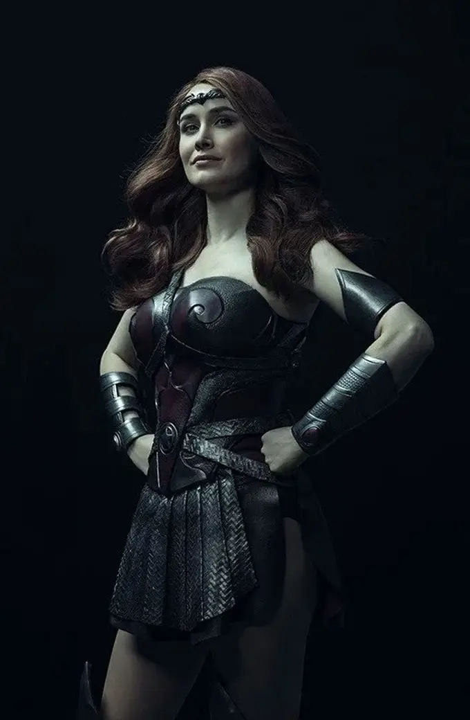 The Boys Queen Maeve Dominique McElligott Black Cosplay Corset queen-maeve-the-boys-jacket