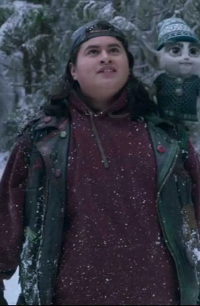 The Christmas Chronicles Belsnickel Julian Dennison Biker Vest julian-dennison-the-christmas-chronicles-vest