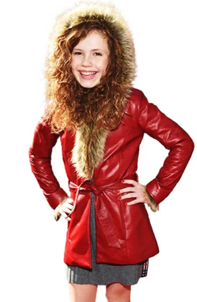 The Christmas Chronicles Darby Camp Kate Shearling Hooded Coat darby-camp-the-christmas-chronicles-coat