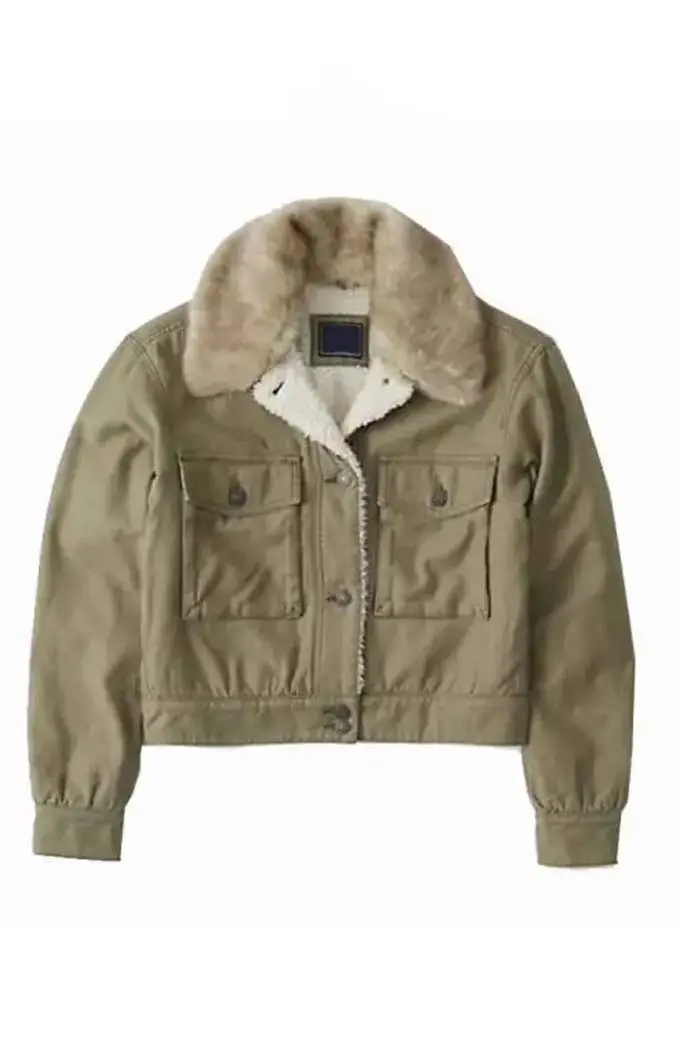 Kayla Compton The Flash TV Show Allegra Garcia Maya Jacket the-flash-maya-kayla-compton-green-jacket