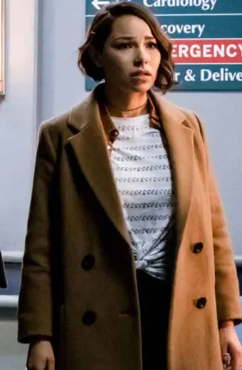 Nora West Allen The Flash Jessica Parker Kennedy XS Coat the-flash-nora-west-allen-brown-coat