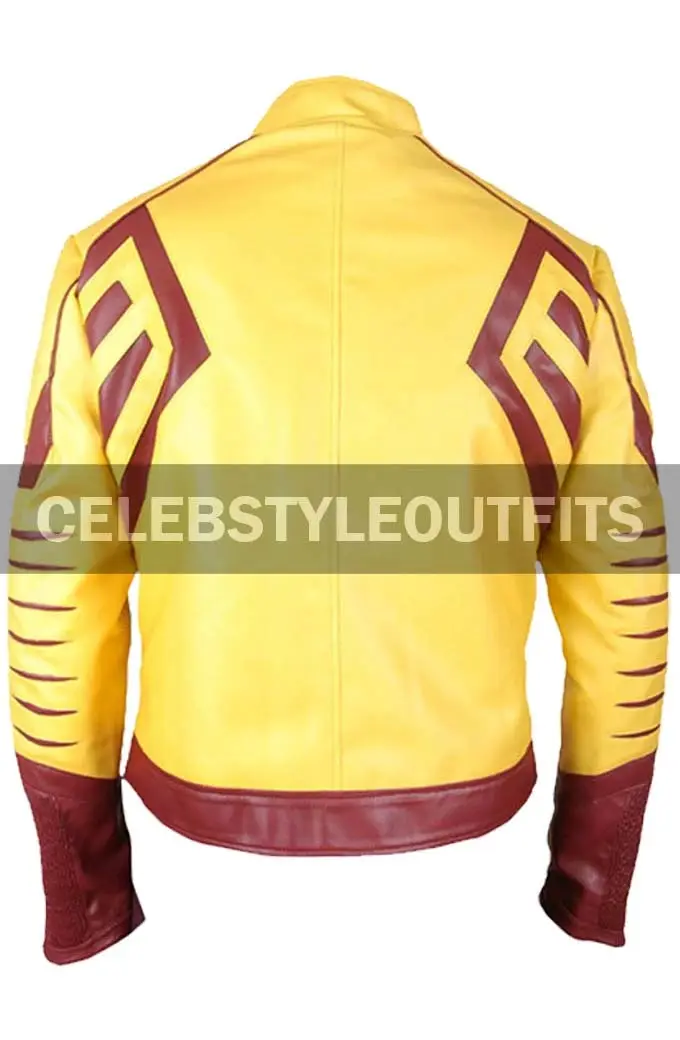 Kid Flash The Flash Wally West Keiynan Lonsdale Cosplay Jacket kid-flash-the-flash-leather-jacket