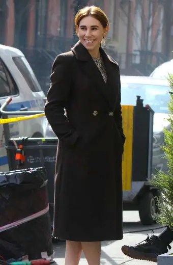 Zosia Mamet Annie Mouradian The Flight Attendant Trench Coat