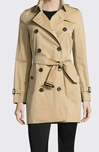 The Haunting of Bly Manor Tahirah Sharif Tan Trench Coat
