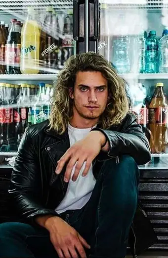 The Kissing Booth Joshua Daniel Eady Tuppen Black Biker Jacket