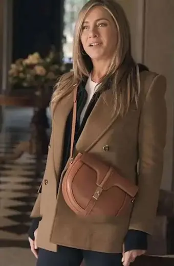 Jennifer Aniston The Morning Show Alex Levy Wool Trench Coat