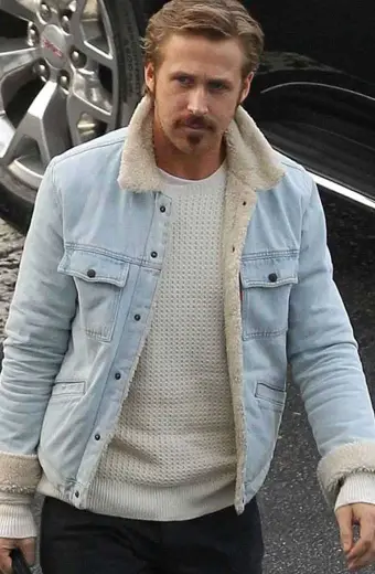 Ryan Gosling Holland March The Nice Guys Blue Denim Jacket
