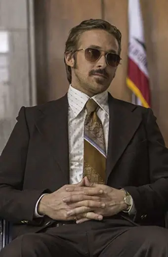 Ryan Gosling Holland March The Nice Guys Brown Suit Blazer