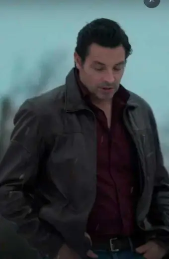 Brennan Elliott Perfect Pairing Michael Brown Leather Jacket