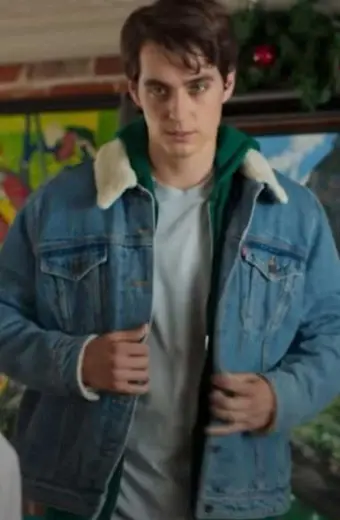 Kyle Selig The Real Housewives of the North Pole Jake Blue Denim Jacket the-real-housewives-of-north-pole-jake-jacket