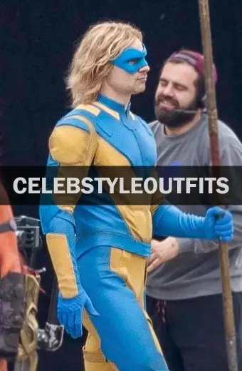 Suicide Squad Flula Borg Javelin Blue Cosplay Leather Jacket