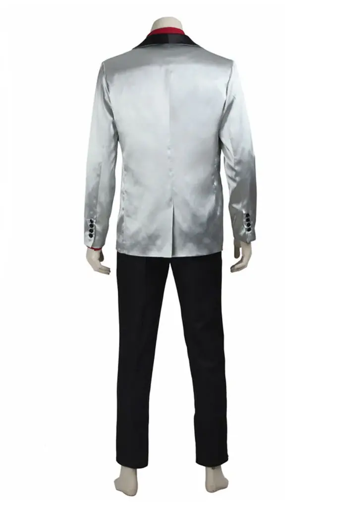 Joker Jared Leto Suicide Squad Silver Cotton Trench Blazer suicide-squad-joker-silver-jacket