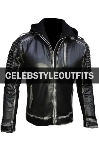 The Killing Suicide Squad Joker Bomber Black Hooded Jacket