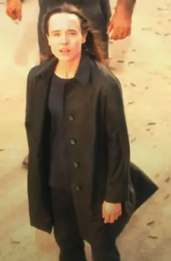 The Umbrella Academy Vanya Hargreeves Black Leather Coat