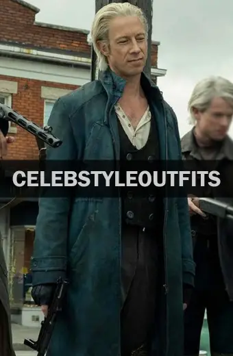 Jason Bryden Otto The Umbrella Academy Black Leather Coat