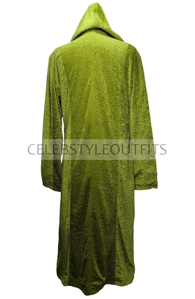 Grace Fraser Nicole Kidman The Undoing Green Velvet Long Coat the-undoing-nicole-kidman-coat