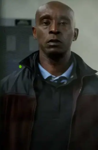 The Unforgivable Rob Morgan Vincent Cross Maroon Bomber Jacket