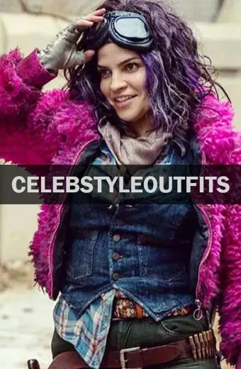 The Walking Dead Juanita Sanchez Paola Lazaro Blue Denim Vest