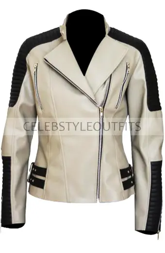 Rosita Espinosa Walking Dead Christian Serratos Quilted Jacket