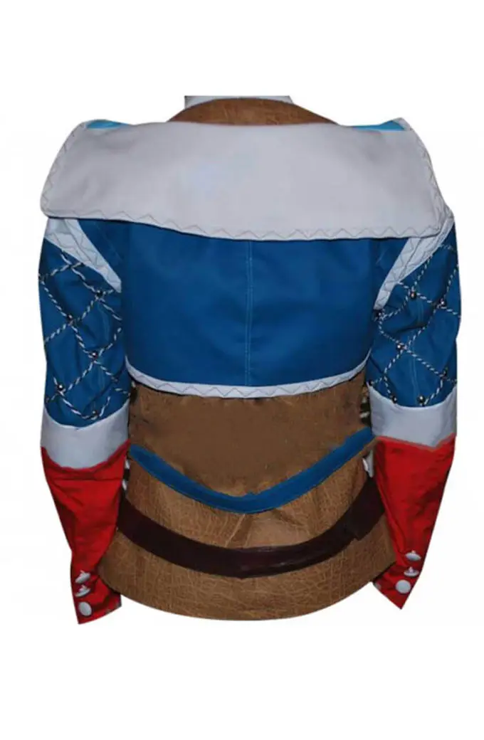 The Witcher Triss Merigold Cosplay Brown Leather Jacket triss-merigold-the-witcher-jacket