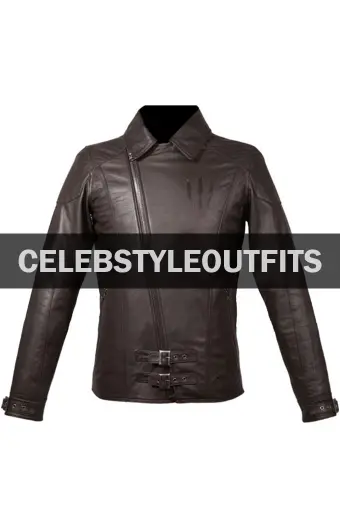 The Witcher Wild Hunt Geralt Brown Cosplay Leather Jacket