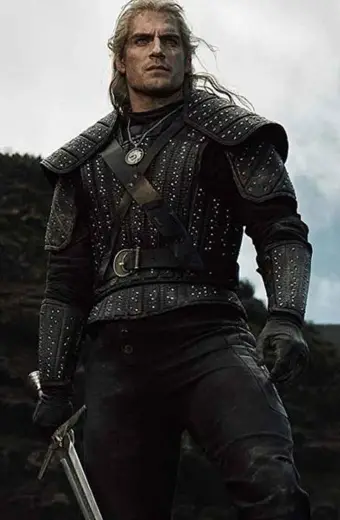 The Witcher Henry Cavill Geralt Of Rivia Black Cosplay Jacket