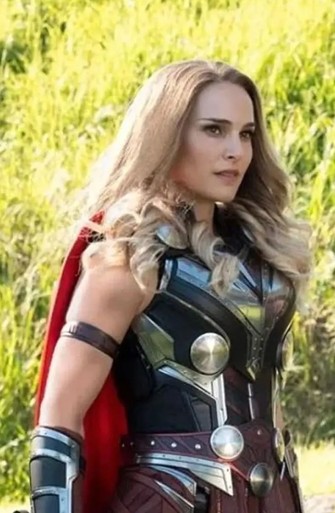 Thor Natalie Portman Jane Foster Silver Cosplay Leather Vest natalie-portman-thor-vest