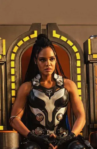 Valkyrie Thor Tessa Thompson Black Cosplay Leather Vest