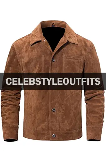 Vanilla Sky Tom Cruise David Aames Brown Suede-Leather Jacket