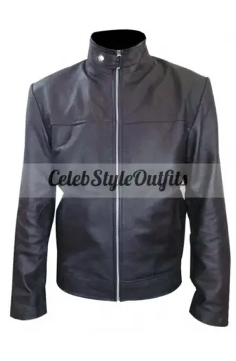 This Means War Tuck Hansen Tom Hardy Black Leather Jacket