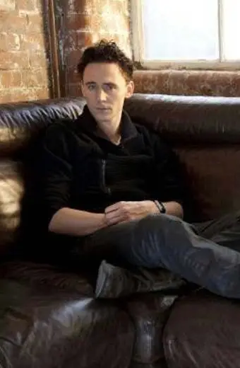 Tom Hiddleston Sarah Dunn Shoot Casual Black Corduroy Jacket