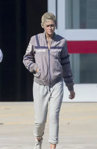 Kristen Stewart Underwater Grey Cotton Jacket norah-underwater-jacket