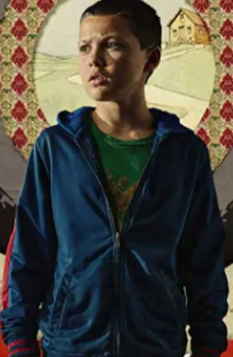 Grant Javon Walton Utopia TV Series Bomber Blue Satin Jacket