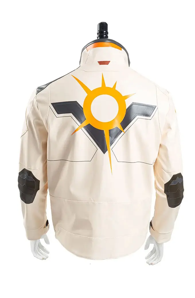 Valorant Phoenix Afolabi Alli White Cosplay Leather Jacket afolabi-alli-valorant-phoenix-jacket