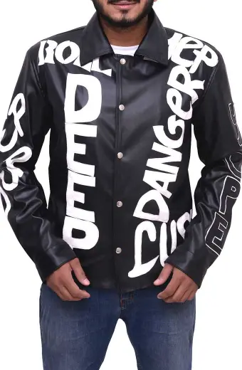 Vanilla Ice Cool As Ice Robert Matthew Black Leather Jacket