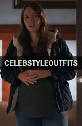 Kate Williamson Virgin River Polly Black Quilted Jacket