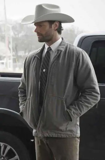 Ranger Cordell Jared Padalecki Walker Grey Bomber Jacket