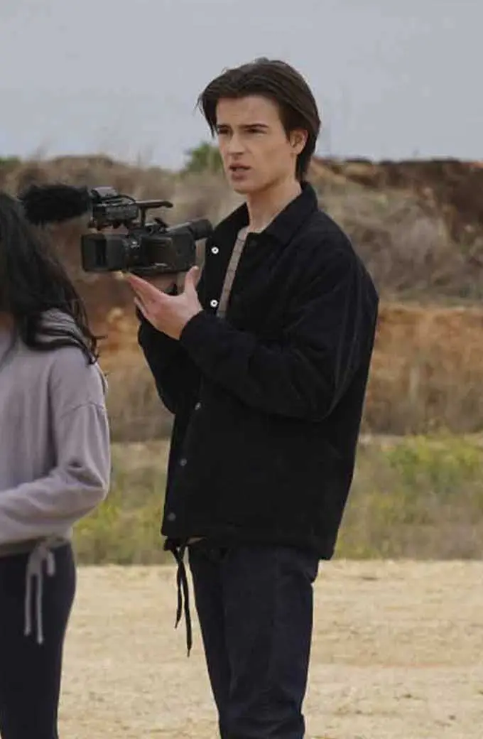 Walker TV Series August Kale Culley Black Cotton Jacket kale-culley-walker-jacket