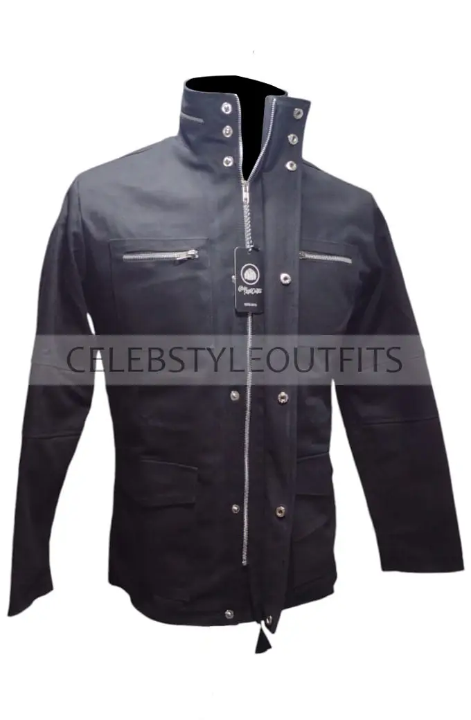 WandaVision TV Show Randall Park Jimmy Woo Black Cotton Jacket randall-park-wandavision-jacket