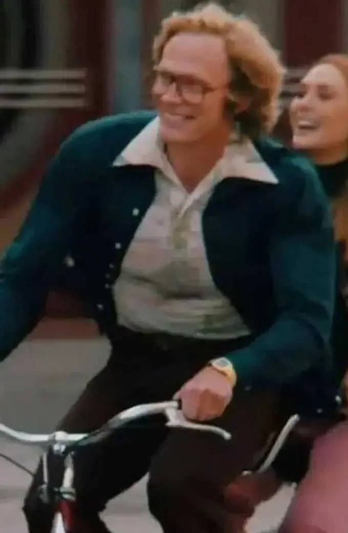 Paul Bettany Vision WandaVision TV Series Green Cotton Jacket paul-bettany-wandavision-jacket