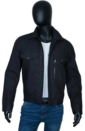 Caleb Nichols Aaron Paul Westworld TV Show Black Cotton Jacket