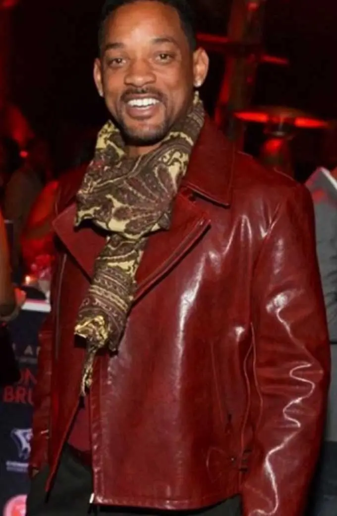 Midnight Brunch Will Smith 6th Annual Pre-Grammy Awards Jacket will-smith-red-jacket