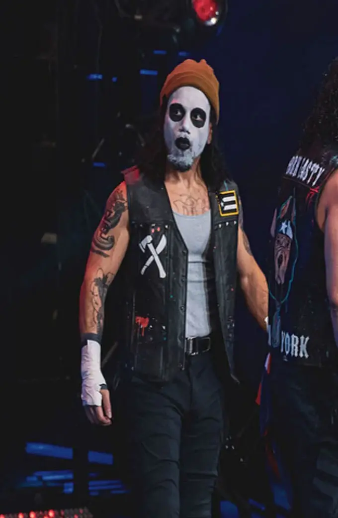 Aew Santana Ortiz Black Puerto Leather Vest aew-santana-ortiz-black-leather-puerto-vest