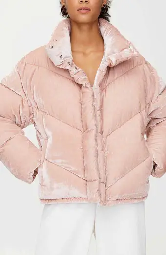 Dominique Provost Chalkley Wynonna Earp Waverly Puffer Jacket