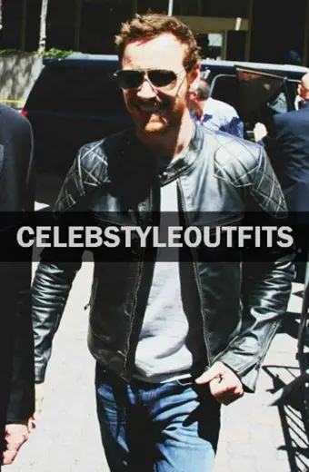 Magneto X-Men Apocalypse Erik Lehnsherr Biker Quilted Jacket