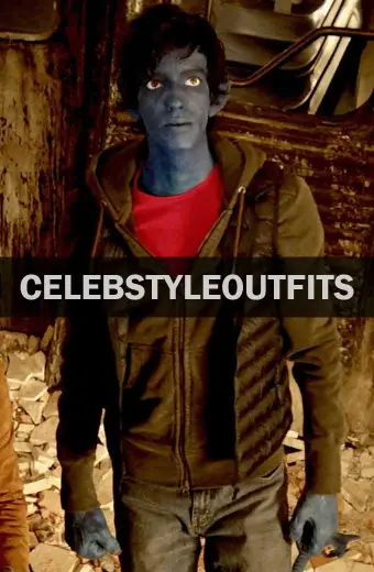 X-Men Apocalypse Kurt Wagner Nightcrawler Black Fleece Jacket
