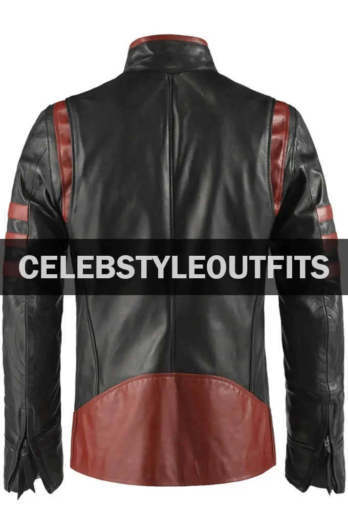 X-Men Origins Wolverine Hugh Jackman Logan Black Biker Jacket xmen-origins-wolverine-jacket