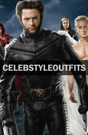 X-Men Wolverine Hugh Jackman Black Cosplay Leather Jacket