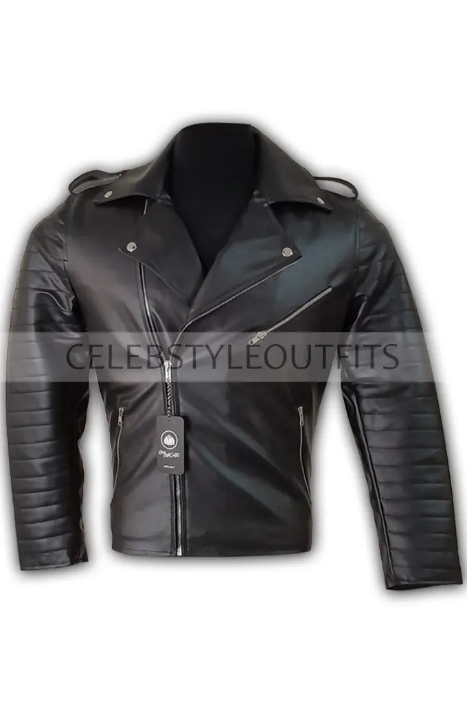 Yakuza Like A Dragon Tianyou Zhao Cosplay Black Biker Jacket tianyou-zhao-yakuza-like-a-dragon-jacket