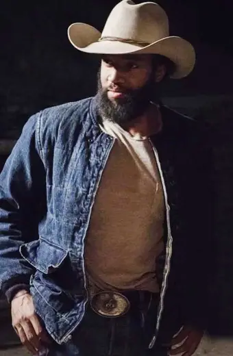 Denim Richards Yellowstone Colby Mayfield Blue Denim Jacket
